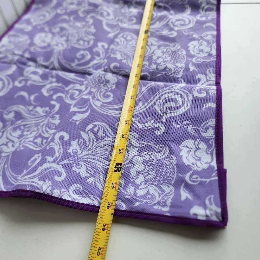 Set Of 5 Smart Home Essentials For Living Underbed Storage Bags Scroll Design